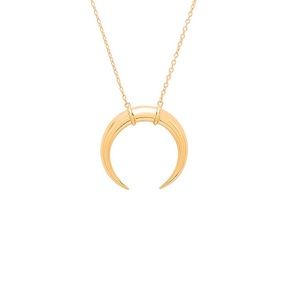 Gorjana Cayne Crescent Pendant Necklace